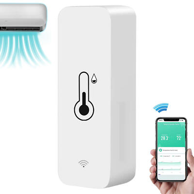  WiFi Temperature Sensor Smart Thermometer Hygrometer with Remote App Alert