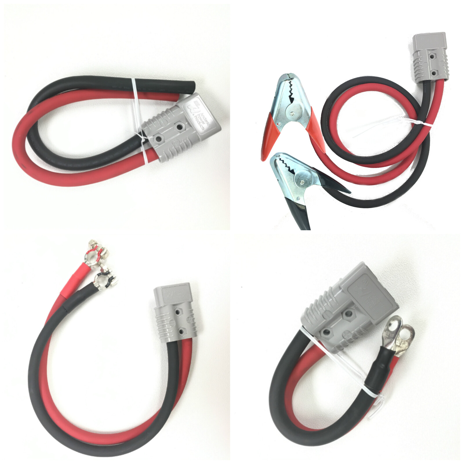 Anderson SB175 Copper Battery Cable Assembly 2 Gauge AWG to lug