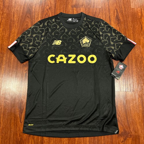 【New Balance】☆お洒落☆Lille LOSC  Short Sleeve Jersey Amazon.com: New Balance Men's Lille OSC Short Sleeve Jersey