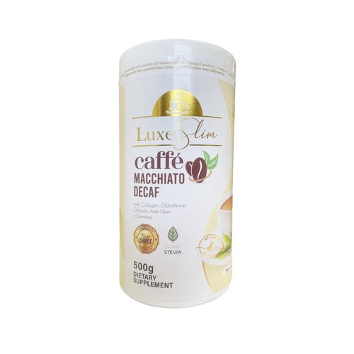 Luxe Slim Caffé Macchiato DECAF Half Kilo 500g | eBay