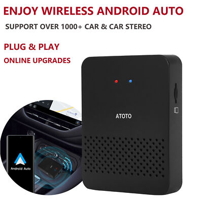 ATOTO Wireless Android Auto Adapter Dongle PNP for Wired Android Auto Car Stereo