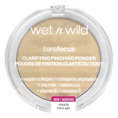 Barefocus, Clarifying Finishing Powder, 1114479 Fair/Light, 0.27 oz (7.8 g)
