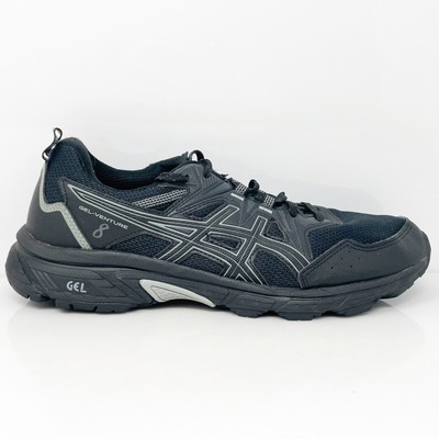 

Мужские кроссовки Asics Gel Venture 8 1011B396 черные кроссовки размер 10, Черный, Gel Venture 8