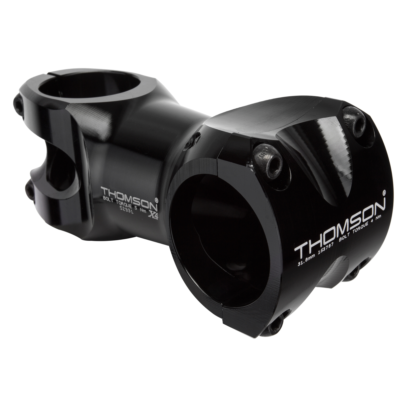 THOMSON elite x4 stem 31.8mm/10°/ Thomson Elite X4 Mountain Stem 31.8mm Clamp 70mm Length +/-