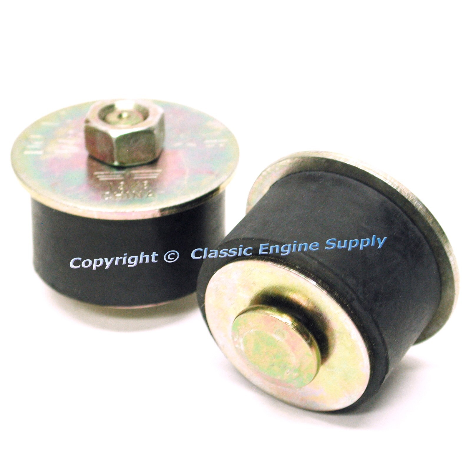 2) Rubber Expansion Frost Plugs Fits 1 3/8