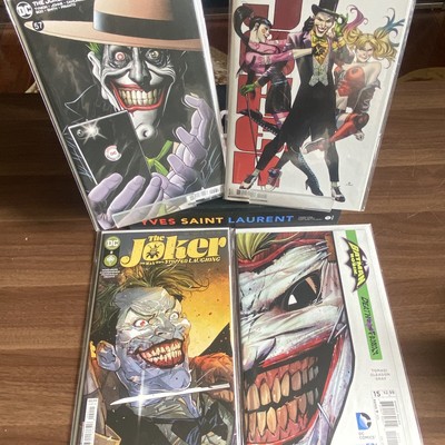 DC The Joker Comic Cover Mix Lot 