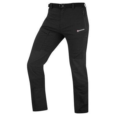 Montane Super Terra Pants Men  Robuste Outdoorhose für Herren  Berghose  schwarz