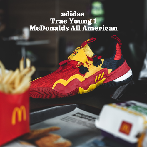 adidas Trae Young 1 McDonalds All American Red Мужские баскетбольные кроссовки GX6815