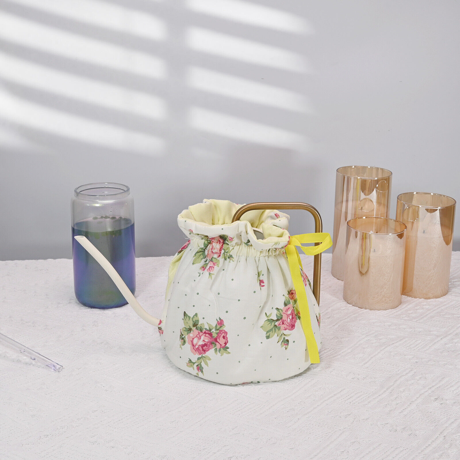 Cozy Cotton Floral Teapot Cover Tea Pot Dust Cover Kettle Wa