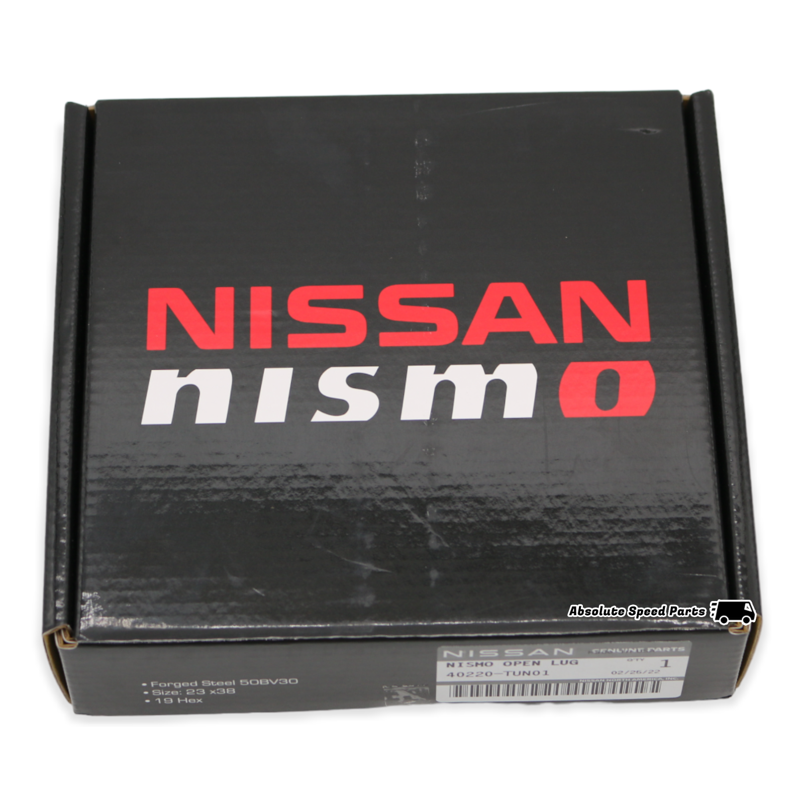 NEW Genuine Nissan NISMO Open Lug Nut Set 20 pieces + Key M12x1.25 40220-TUN01