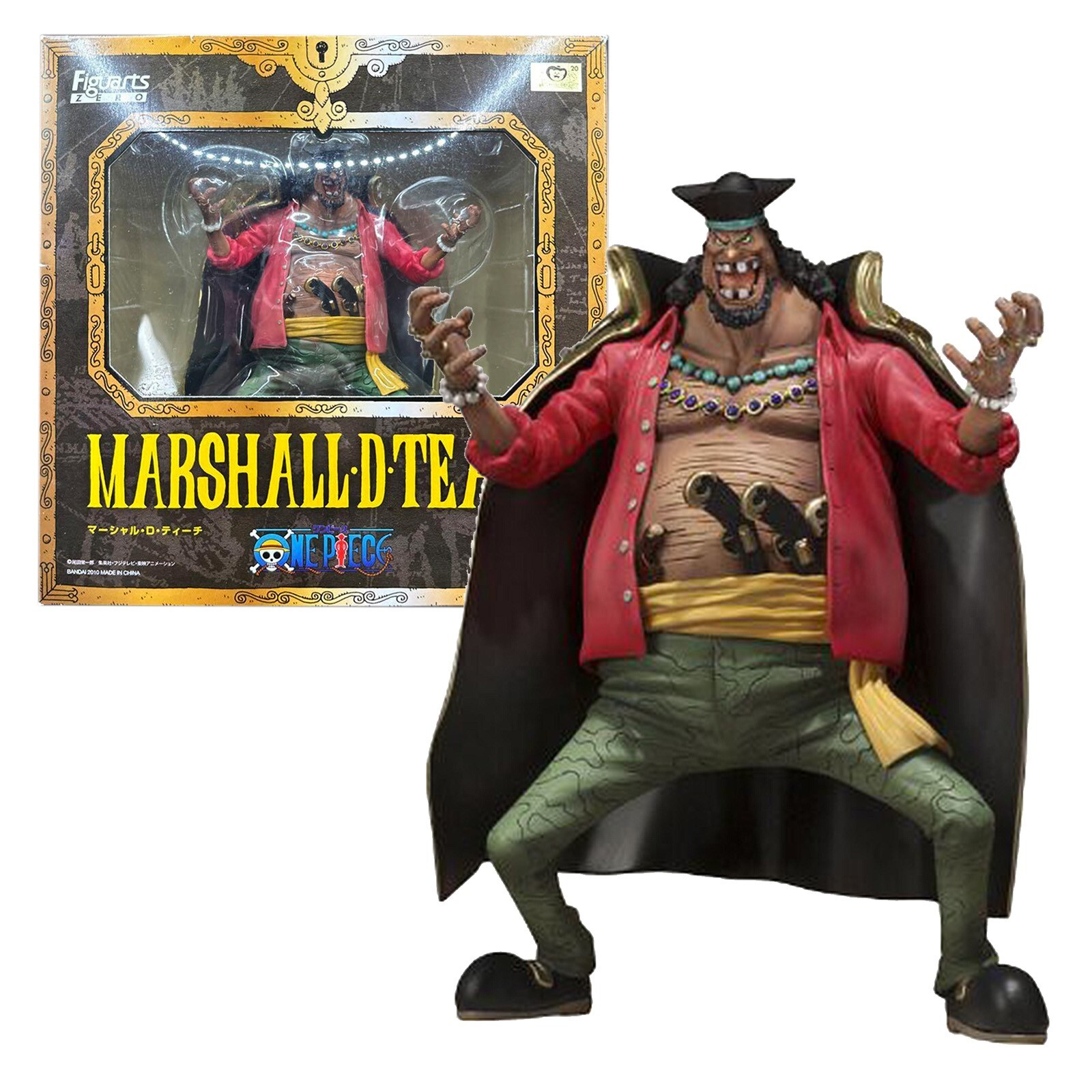 BANDAI Figuarts ZERO ONE PIECE MARSHALL D. TEACH Action