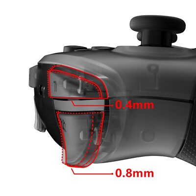 Clicky Hair Trigger Kit Flashshot Trigger Stop Kit for Switch Pro Controller