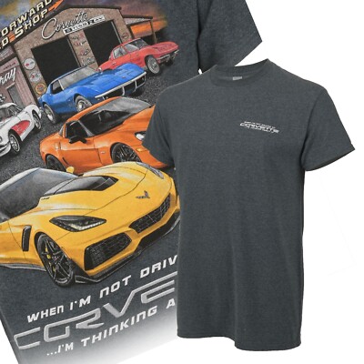 1953-2023 Corvette Thinking About It T-Shirt