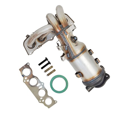 Exhaust Manifold Catalytic Converter For 2007-09 Toyota Camry 06-08 Solara 2.4L