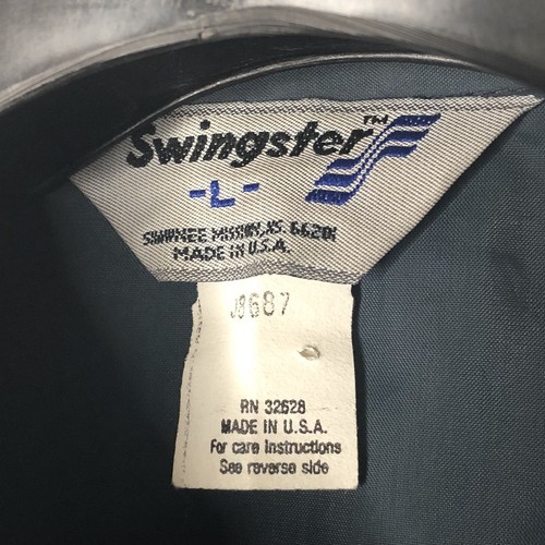 Official California Highway Patrol CHP Light Jacket Size L Swingster made in USA