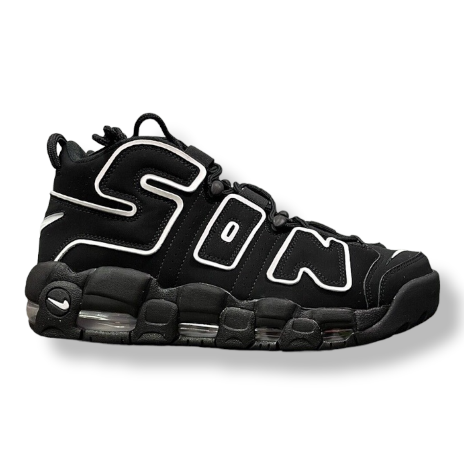 Nike Air More Uptempo 96 Wilson Smith Black White Shoes DX2749-001 Мужские кроссовки 12,5