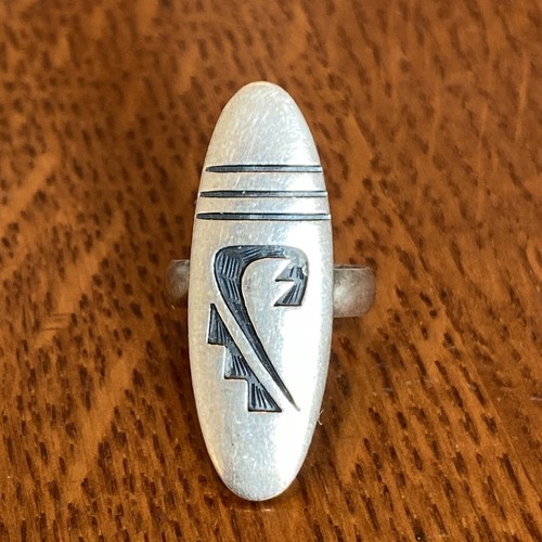 Loren Sakeve Qomawun Hopi vintage silver