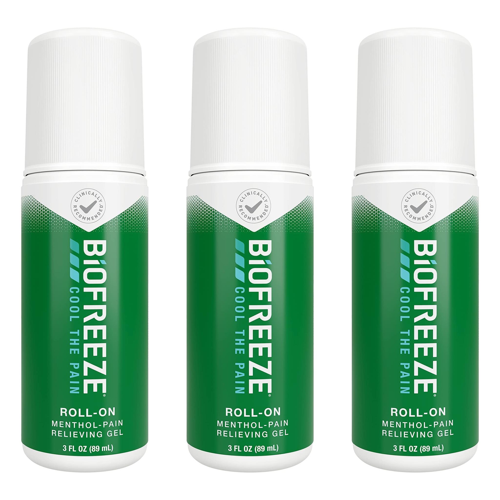 BIOFREEZE 冷却療法クリーム 110g×3本 Biofreeze Cream, 3 Oz. Jar, 10