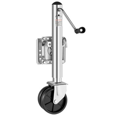 Buy VEVOR Trailer Jack with Wheel, 2000 lbs Load Capacity, Heavy Duty Swivel Boat...