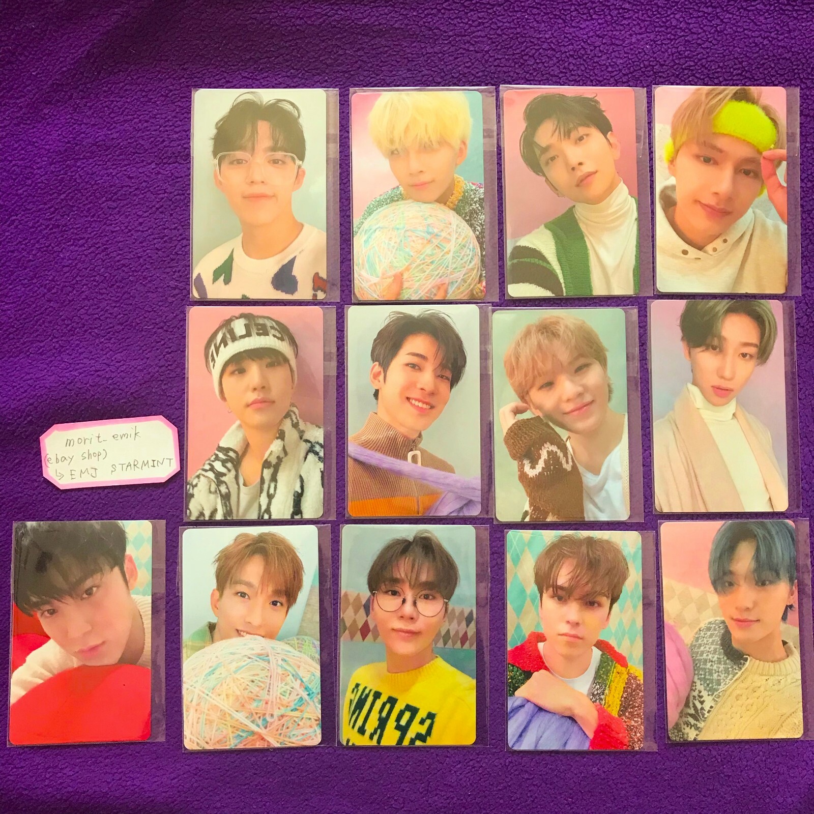 SEVENTEEN あいのちから　トレカ　Happy New Year コンプ SEVENTEEN - AI NO CHIKARA - JAPAN Official Photo card HAPPY