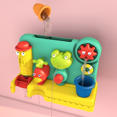 Water Toy Easy to Use Entertainment 4-in-1 Cartoon Water Toy Adorable
