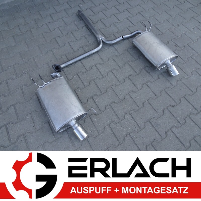 Auspuffanlage Mit Montagesatz FÃ¼R Honda Accord Vii 2.4i 16v 6151