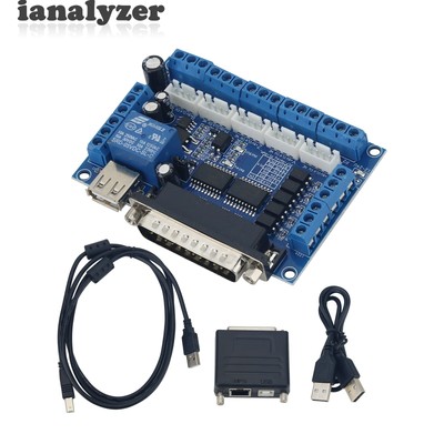 CNC MACH3 4 Axis LPT Port USB Card Motion Controller for Stepper Motor Engraving