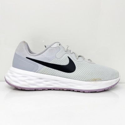 

Nike Womens Revolution 6 DC9001-004 Серые кроссовки для бега Размер 9,5 Вт, Серый, Revolution 6