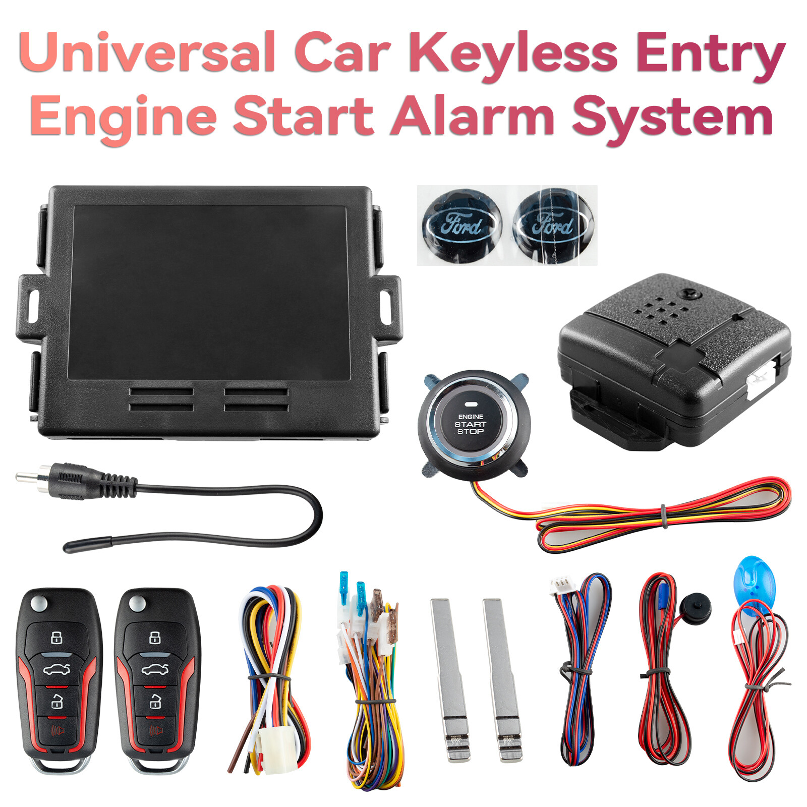 Push Button Starter Remote Engine Start