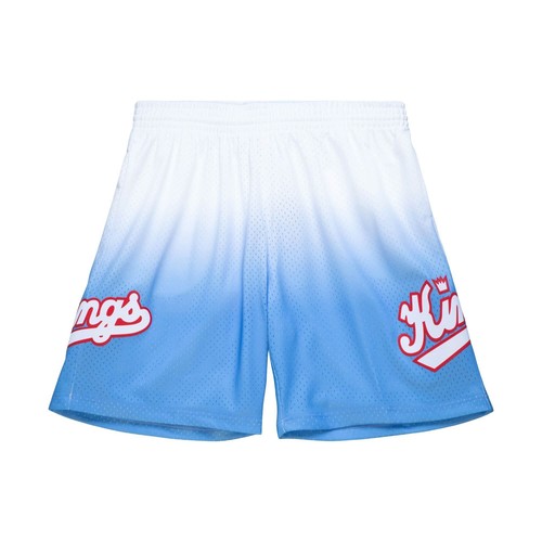 

MITCHELL - NESS ШОРТЫ NBA FADEAWAY SWINGMAN SACRAMENTO KINGS 1985, White/light blue