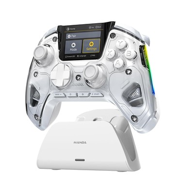 (No Drift) one Interactive Screen Wireless Gaming Controller for PcSwitchIosA