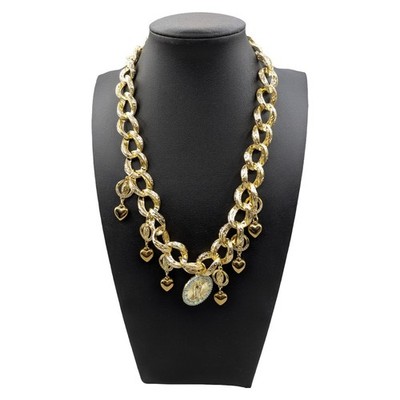 Phoebe's Gold Tone Miraculous Virgin Necklace Chain Necklace 17
