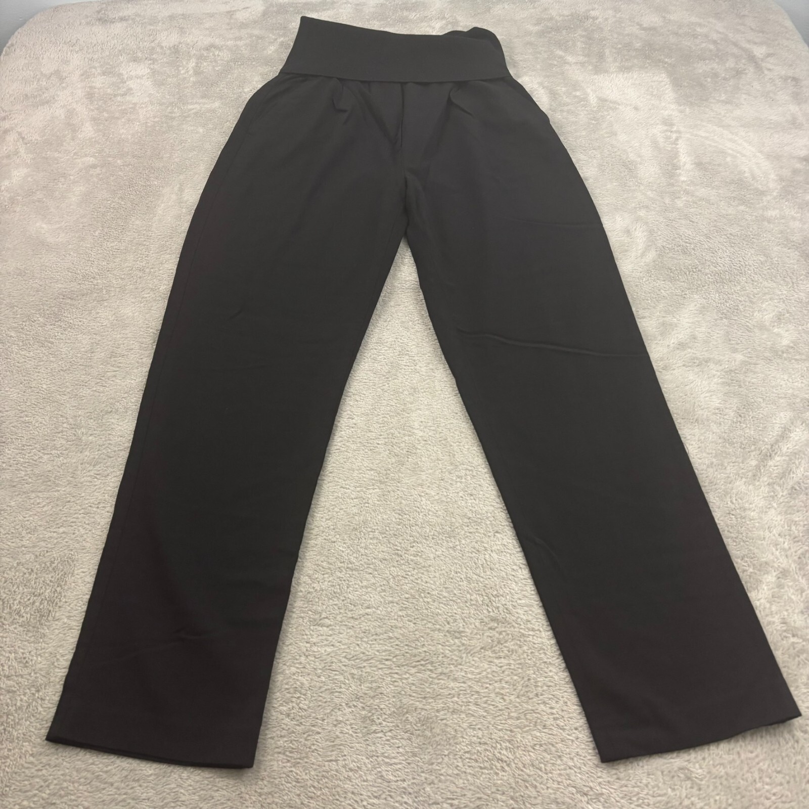 3.1 Phillip Lim パンツ（その他） 黒 2020325E0048 3.1 Phillip Lim Wool Blend Knit Waist Straight Leg Pants