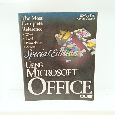 Using Microsoft Office, Special Edition , The Most Complete Reference. Que Devel