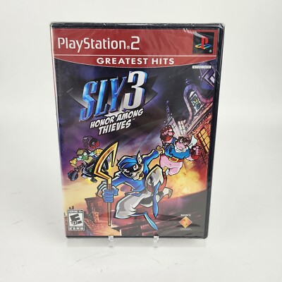 Sly 3: Honor Among Thieves Greatest Hits (PS2, PLAYSTATION 2) Brand New Sealed 