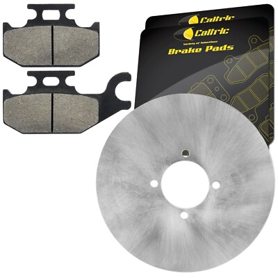 Rear Brake Disc Rotor w/ Pads fits Yamaha Kodiak 450 YFM450FA 4X4 2003 2004 