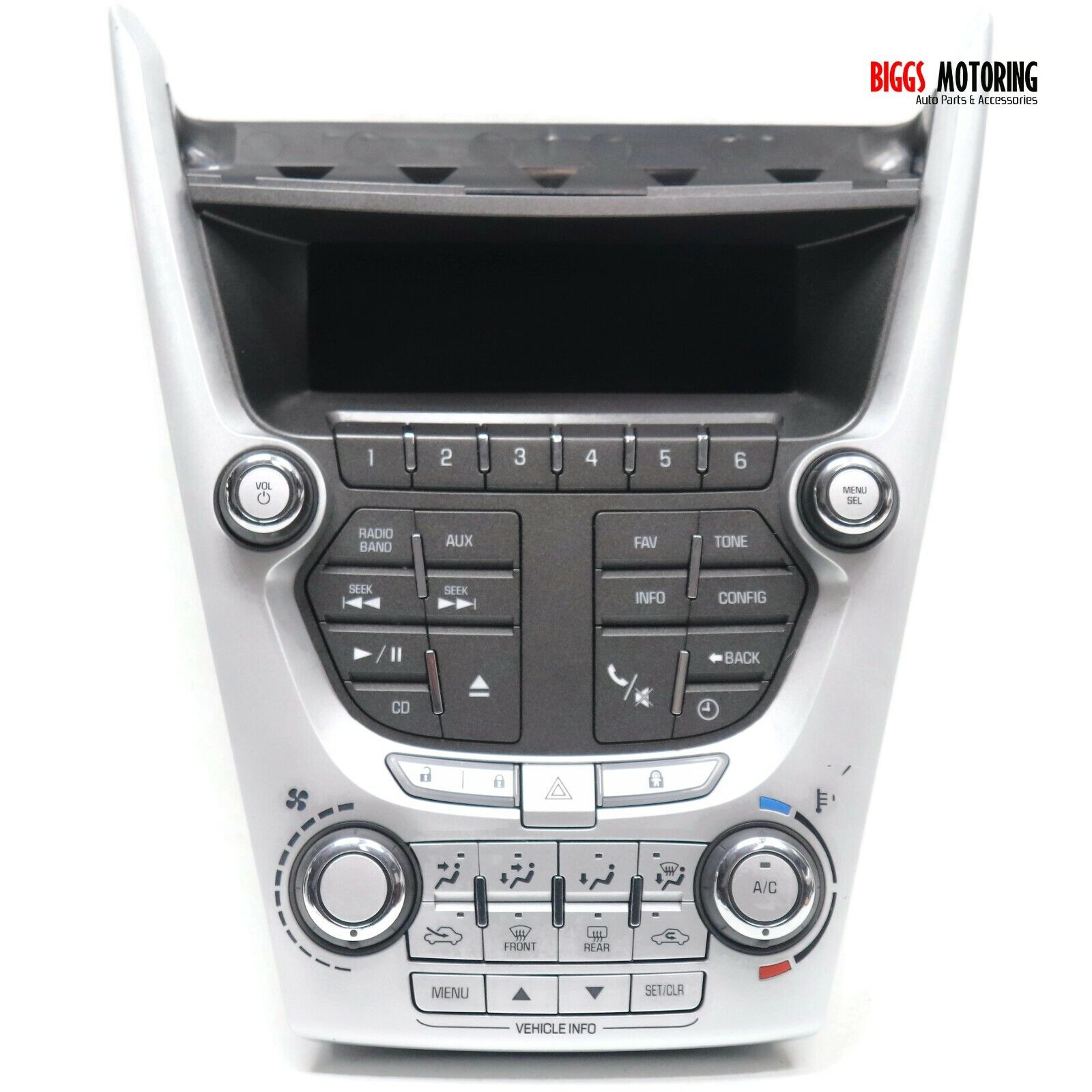 2010-2011 Chevy Equinox Radio Face Climate Control Screen Panel 84096732 | eBay 2010-2011 Chevy Equinox Radio Face Climate Control Screen Panel 84096732 | eBay