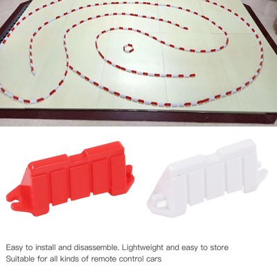 120PCS Remote Control Car DIY Racing Track Road Barrier Drifting Race Track Road