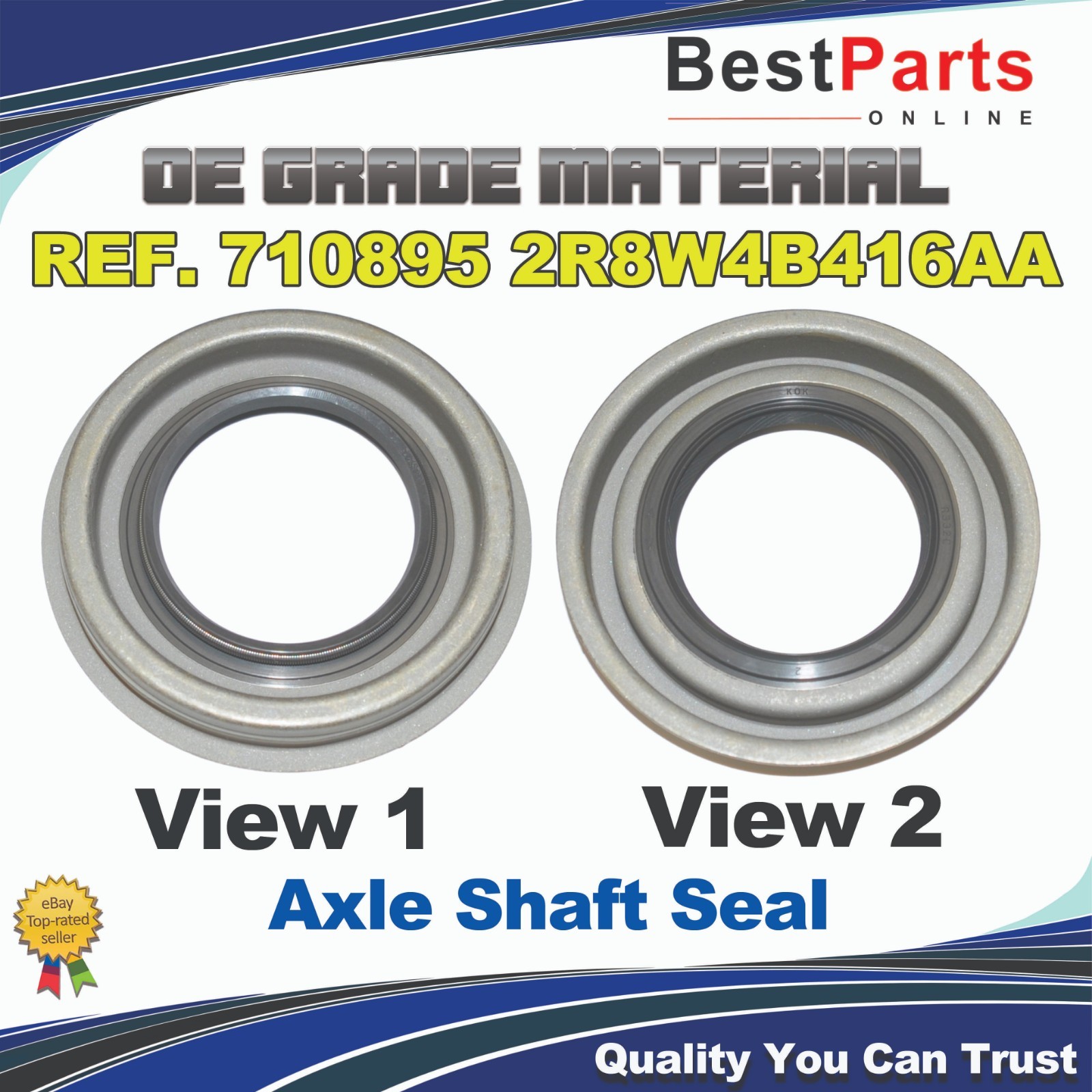 IRS Axle Shaft Seal Ref. 2R8Z-4B416-AA 710895 2R8W4B416AA