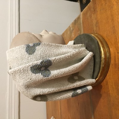 Vintage Lladro 1969 HUGE RETIRED Lady GIRL'S HEAD Bust CABEZA 1003