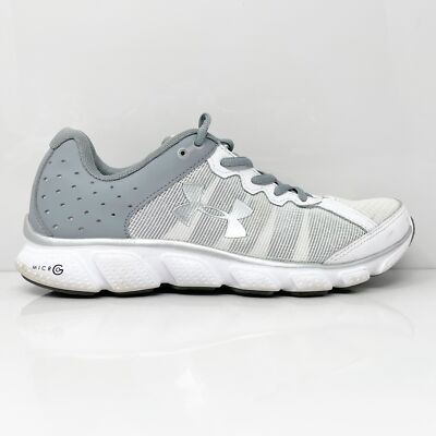 

Under Armour Womens Micro G Assert 6 1266252-100 Белые кроссовки Кроссовки 8, Белый, Micro G Assert 6