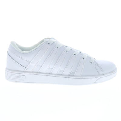

K-Swiss Ramli Court 06999-101-M Мужские Белые Кожаные Кроссовки Lifestyle Обувь, Белый, K-Swiss Ramli Court