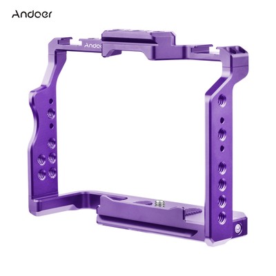 Cage  Alloy Video Cage with Dual Cold Shoe Mounts B7E0
