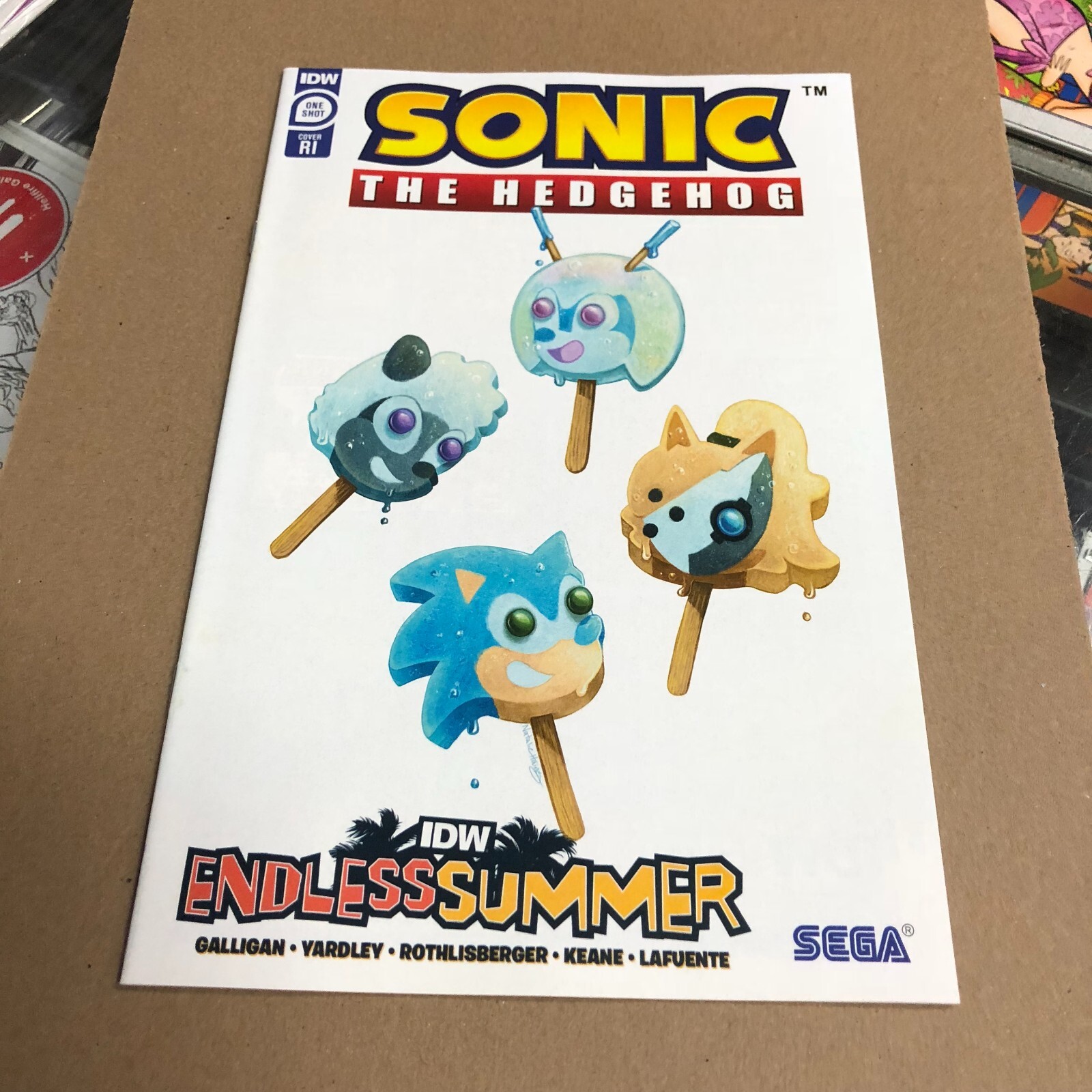 IDW Endless Summer Sonic the Hedgehog #1 1/25 | eBay