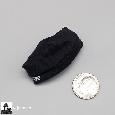 1:6 Easy & Simple Recce Element Black Winter Cap Hat for for 12'' Figures
