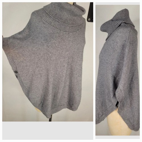 トップス CLANE PONCHO SWEAT TOPS CLANE 25SS PONCHO SWEAT TOPS グレー