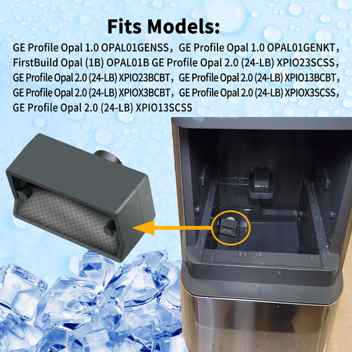 For GE Profile Opal 2.0 1.0 Filter Piece ASM Gray Replacement Part