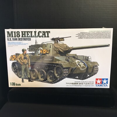TAMIYA 35376 M18 HELLCAT US TANK DESTROYER MODEL KIT-NIB-1/35 SCALE