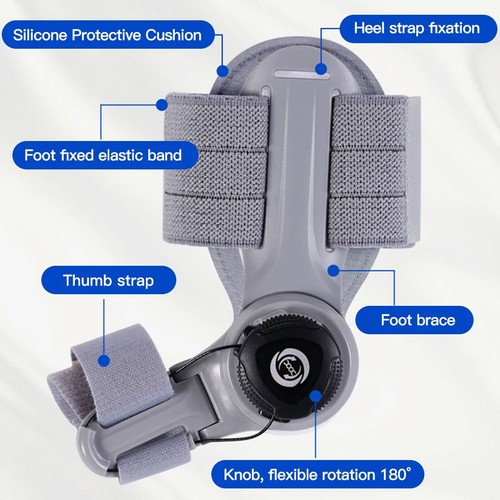 Treatmedy Bunion Fix Toe Valgus Corrector Adjustable Orthosis Splints Women Men 