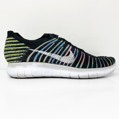 

Nike Womens Free RN Flyknit 831070-003 Черные кроссовки для бега Размер 7,5, Черный, Free RN Flyknit